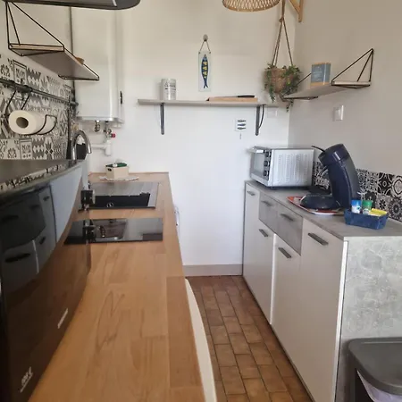 La Baronnie Cosy Tres Bien Equipe Avec Terrasse, 4 Pers, Tres Proche Et Tous Commerces, Climatisation Et Parking Prive Apartmán Le Grau-du-Roi