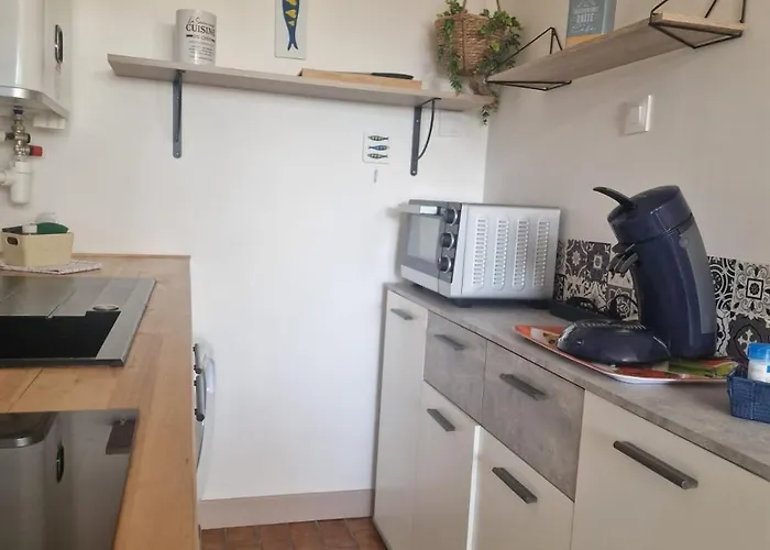 La Baronnie Studio Cosy Tres Bien Equipe Avec Terrasse, 4 Pers, Tres Proche Plage Et Tous Commerces, Climatisation Et Parking Prive * Le Grau-du-Roi